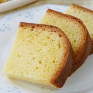 ホームベーカリーで作るパウンドケーキ