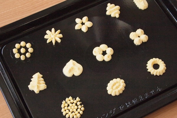 立体的な本格クッキー12種類が簡単に作れる クッキー三昧
