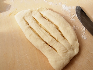 ねじりクリームパンの作り方