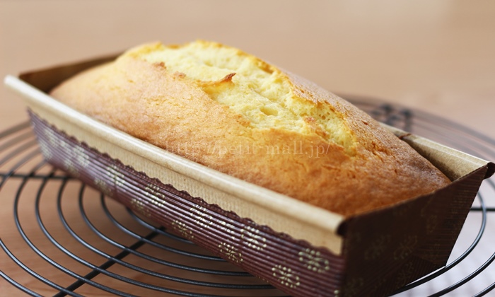 北海道産小麦「きたほなみ」を使ったミックス粉で作るパウンドケーキ