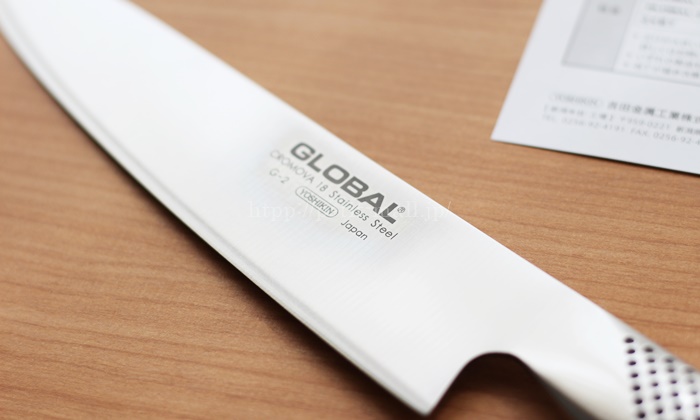 GLOBAL（グローバル）三徳包丁を10年目にして追加購入 安心して研ぎ 